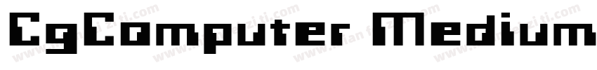 CgComputer Medium字体转换